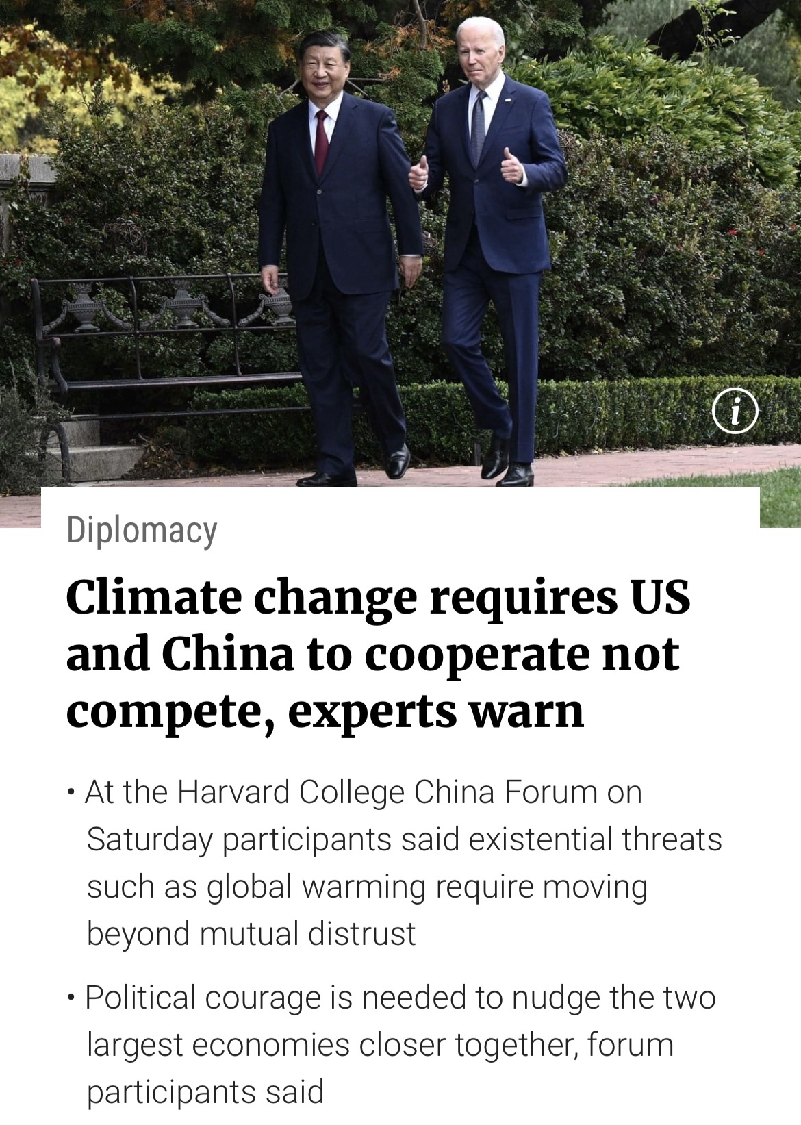 China is on target to fulfill its climate change agreement – Business Blog