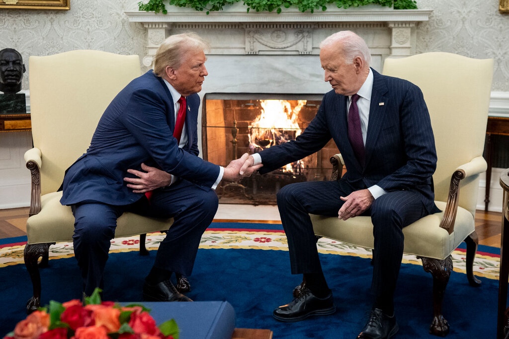 NYT: President Biden hosted President-elect Donald Trump at the White ...