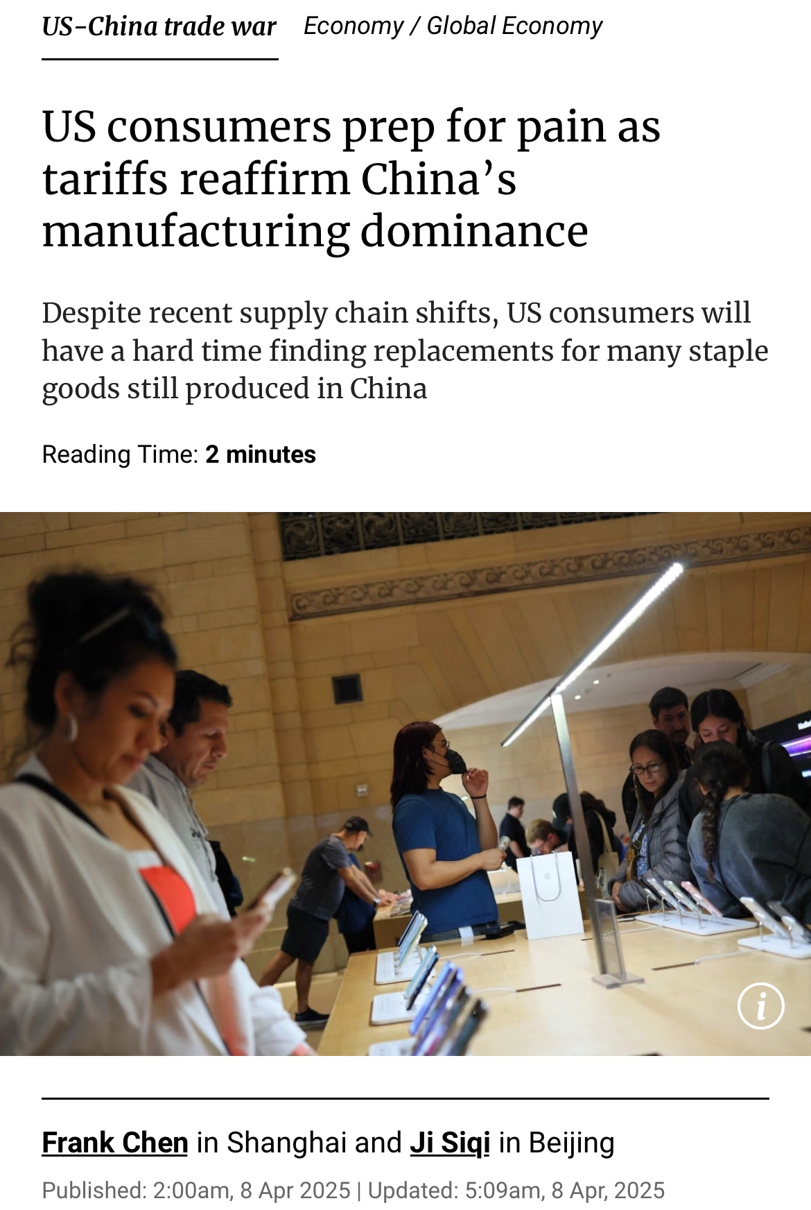 Scmp Blogs SCMP: Planes full of iPhones – chartered in record time by American ...
